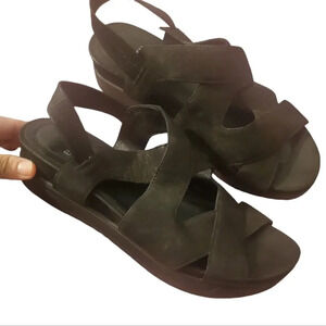 EILEEN FISHER WOMANS SANDALS,SIZE 7.5